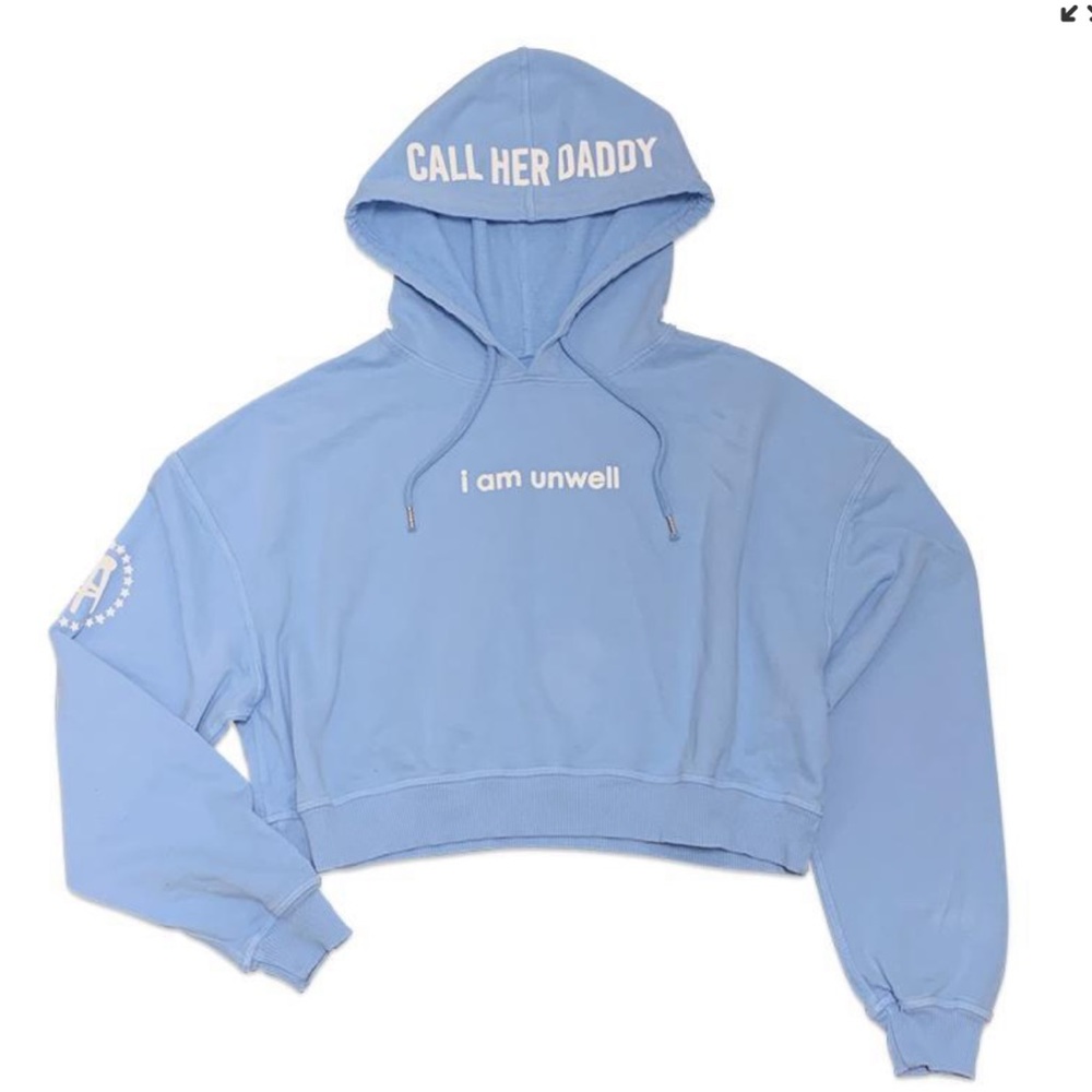 CALLHERDADDY- I am Unwell Sweatshirt Cropped